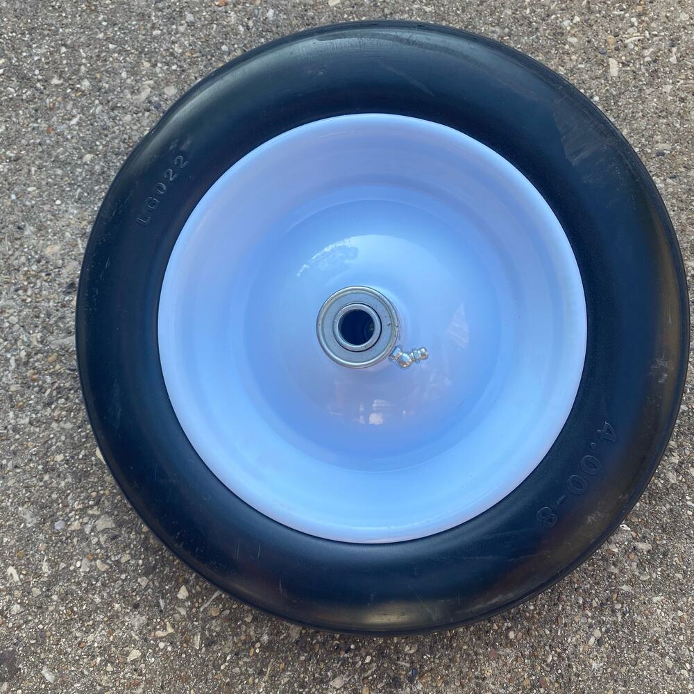 500 lb wheelbarrow 13” flat-free tire